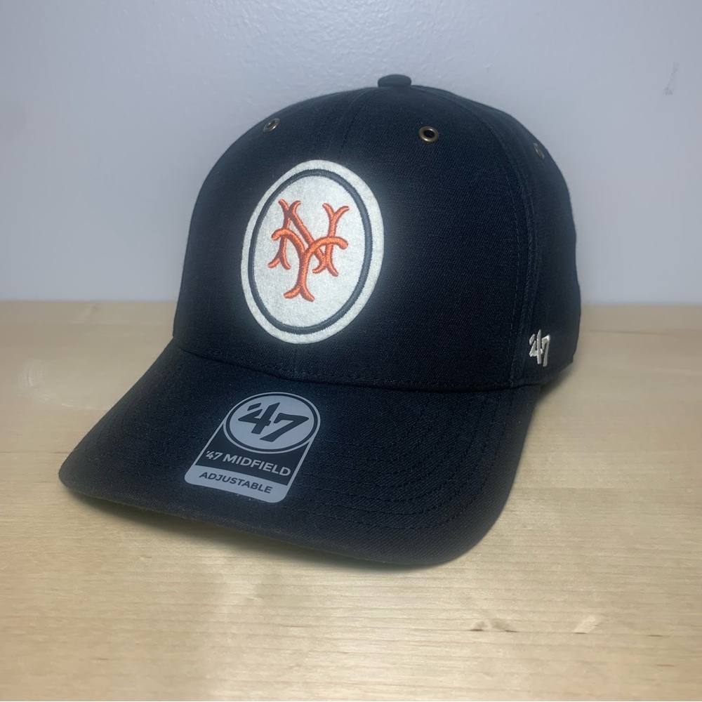 San Francisco Giants Hat '47 Black Snapback Backtrack Baseball Cap Retro OSFM